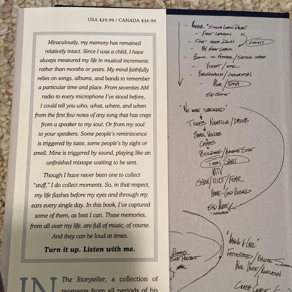 Dave Grohl the Storyteller Tales of Life and Music - reading - book - rock - Picture 3 of 5